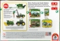 Preview: Puzzle John Deere - Traktor 6195M und Feldhäcksler 8500i 100 Teile - inkl. original SIKO Traktor 7530 - SCHMIDT SPIELE®