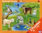 Preview: Rahmenpuzzle 2er Set - Tierkinder 16 Teile - Bauernhoftiere 24 Teile - SCHMIDT SPIELE®