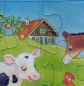 Preview: Rahmenpuzzle 2er Set - Tierkinder 16 Teile - Bauernhoftiere 24 Teile - SCHMIDT SPIELE®