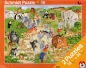 Preview: Rahmenpuzzle 2er Set - Tiere im Zoo 16 Teile - Tiere auf dem Bauernhof 24 Teile - SCHMIDT SPIELE®