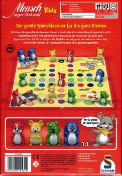 Mensch ärgere Dich nicht®, Kids (mit 3D-Spielfiguren) - SCHMIDT SPIELE®