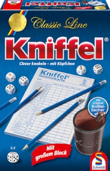 Kniffel® mit großem Spielblock und extragroßen Würfeln - SCHMIDT SPIELE®