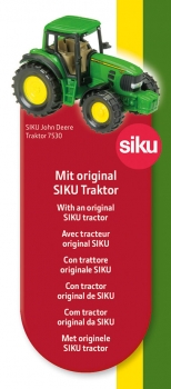 Puzzle John Deere - Traktor 6630 mit Feldspritze 40 Teile - inkl. original SIKO Traktor 7530 - SCHMIDT SPIELE®