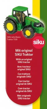 Puzzle John Deere - Traktoren der 5M Serie 150 Teile - inkl. original SIKO Traktor 7530 - SCHMIDT SPIELE®