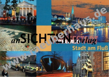 Bremen Stadt am Fluß, Ansichtskarte