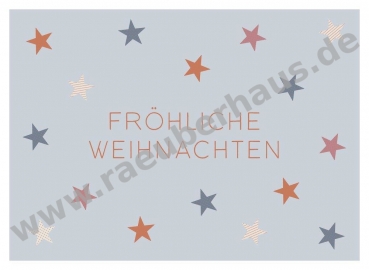 Fröhliche Weihnachten, Postkarte