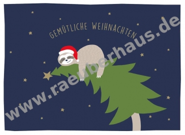 Gemütliche Weihnachten, Postkarte