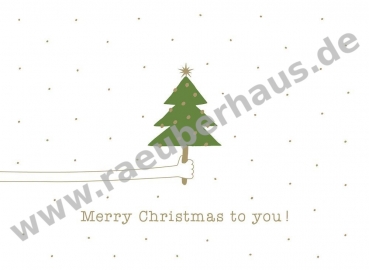 Merry Christmas to you! , Postkarte