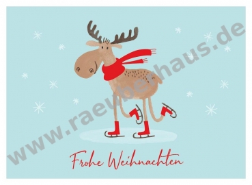 Frohe Weihnachten, Postkarte