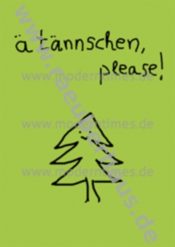 O Tannenbaum, Postkarte