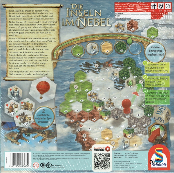 Die Inseln im Nebel - SCHMIDT SPIELE®