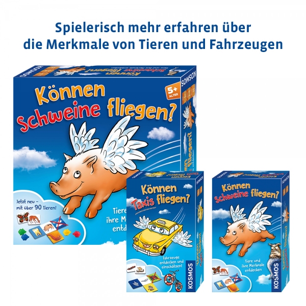 Können Schweine fliegen? Das Kartenspiel