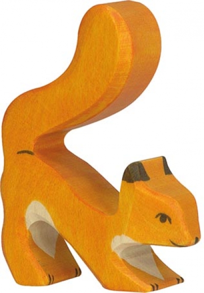 Eichhörnchen, orange - HOLZTIGER