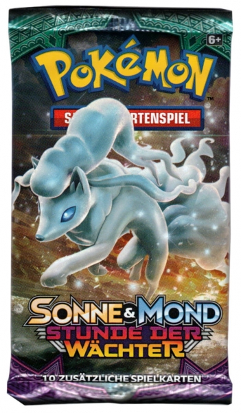 Pokémon Sammelkartenspiel - Sonne & Mond - Stunde der Wächter, Boosterpack