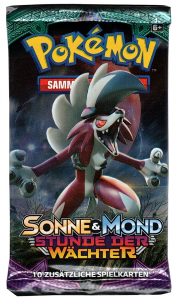 Pokémon Sammelkartenspiel - Sonne & Mond - Stunde der Wächter, Boosterpack