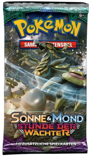 Pokémon Sammelkartenspiel - Sonne & Mond - Stunde der Wächter, Boosterpack