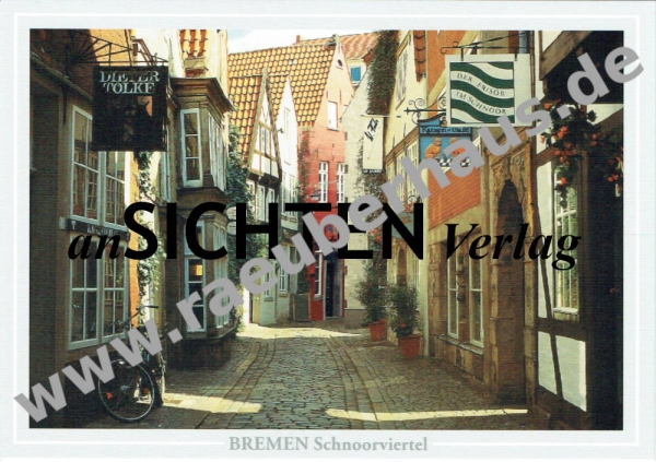 Bremen Schnoorviertel, Ansichtskarte