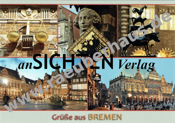 Grüße aus Bremen, Ansichtskarte