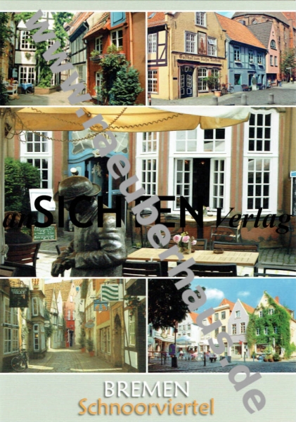 Bremen Schnoorviertel, Ansichtskarte