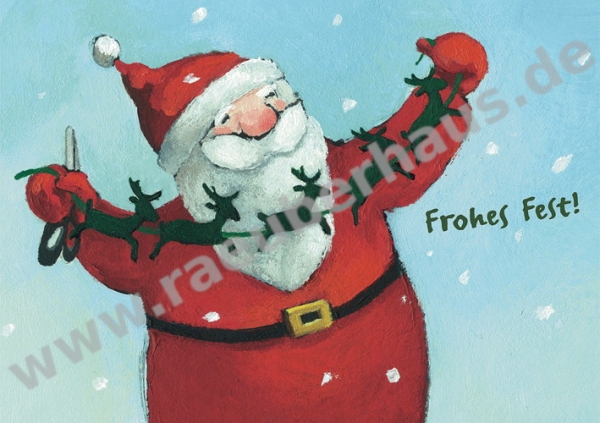 Frohes Fest, Postkarte