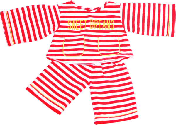 Schlafanzug Kleidung 2teilig für 65cm Puppen