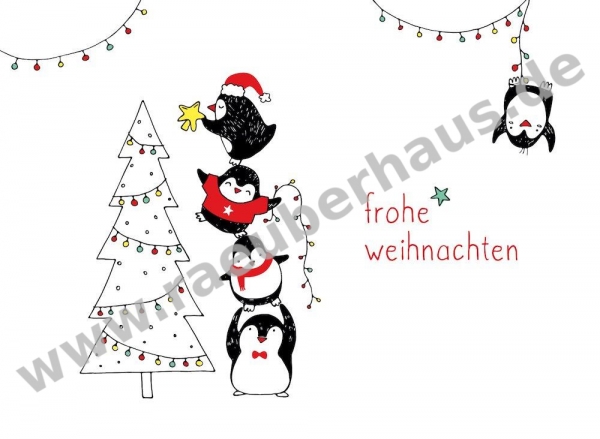 Frohe Weihnachten, Postkarte