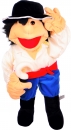 Pirat Peer - Menschenhandpuppe 65cm